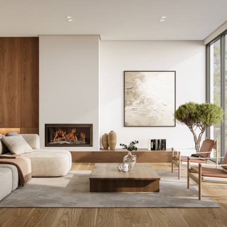 modern minimalist living room