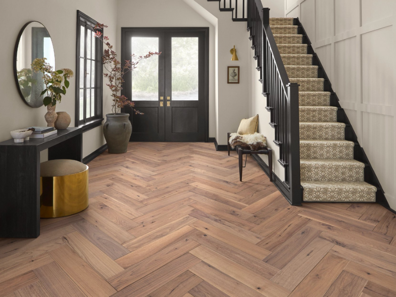 herringbone-hardwood-entryway