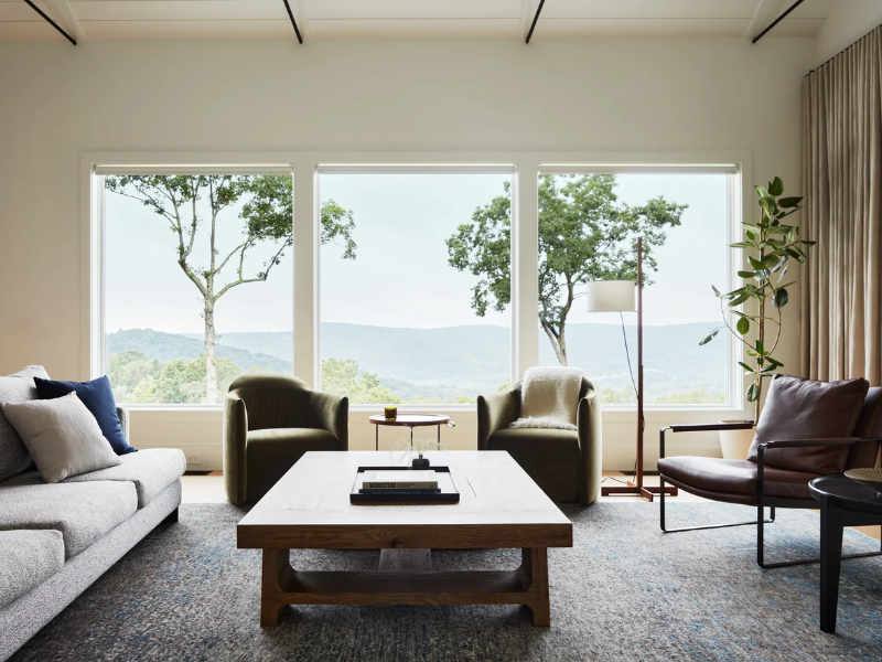 modern minimalist living room