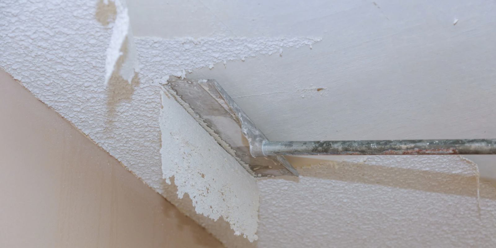popcorn ceiling removal